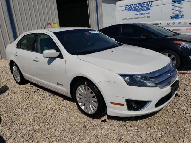 3FADP0L30BR270373 - 2011 FORD FUSION HYBRID WHITE photo 4