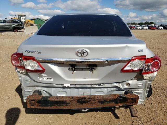 2T1BU4EE2DC919583 - 2013 TOYOTA COROLLA BASE فضي صورة 6