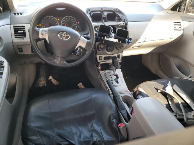 2T1BU4EE2DC919583 - 2013 TOYOTA COROLLA BASE فضي صورة 8