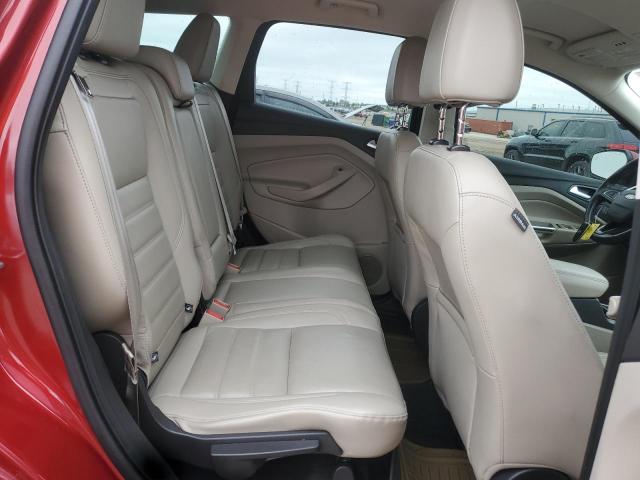 1FMCU0JD8HUC76753 - 2017 FORD ESCAPE TITANIUM წითელი ფოტო 10