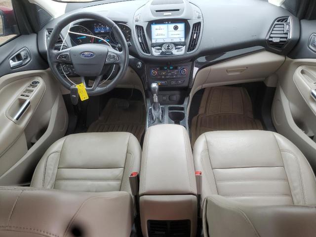 1FMCU0JD8HUC76753 - 2017 FORD ESCAPE TITANIUM წითელი ფოტო 8