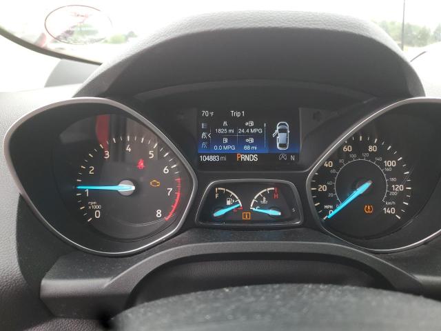 1FMCU0JD8HUC76753 - 2017 FORD ESCAPE TITANIUM წითელი ფოტო 9