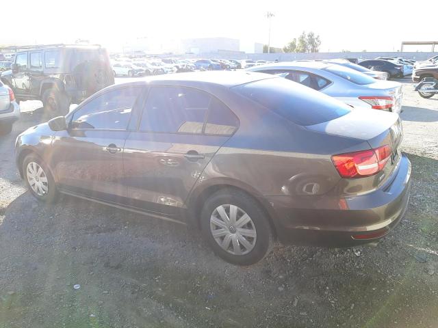 3VW1K7AJ0FM404921 - 2015 VOLKSWAGEN JETTA BASE 棕色 照片 2