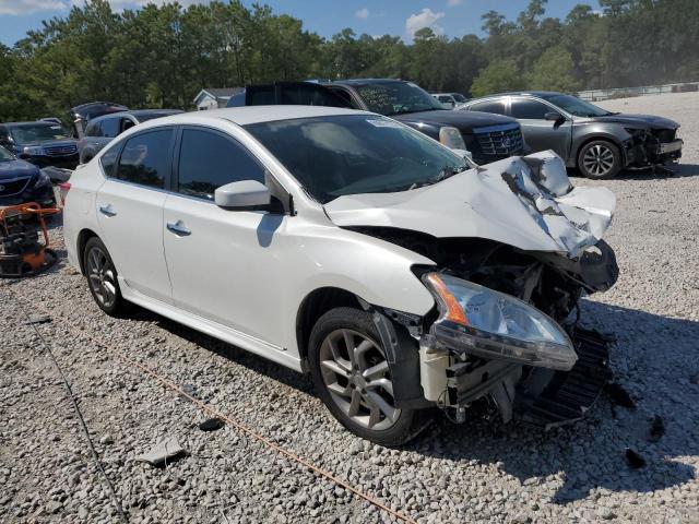 3N1AB7AP6DL718733 - 2013 NISSAN SENTRA S WHITE photo 4