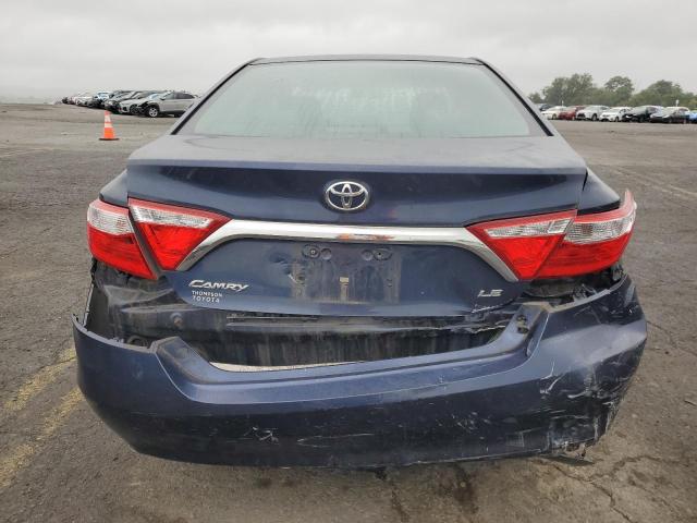 4T4BF1FK2GR561651 - 2016 TOYOTA CAMRY LE BLUE photo 6