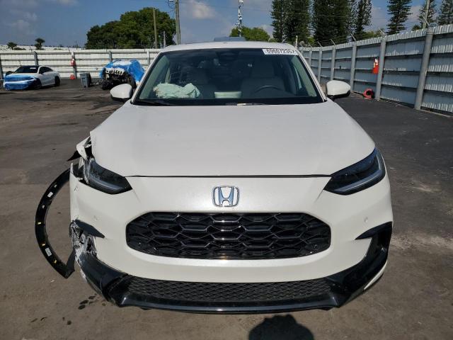 3CZRZ1H70RM758557 - 2024 HONDA HR-V EXL WHITE photo 5