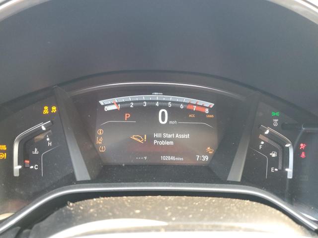 5J6RW1H81JL005269 - 2018 HONDA CR-V EXL WHITE photo 9