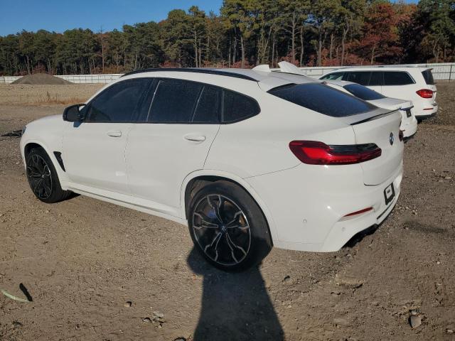 5YMUJ0C00M9E94527 - 2021 BMW X4 M COMPETITION WHITE photo 2