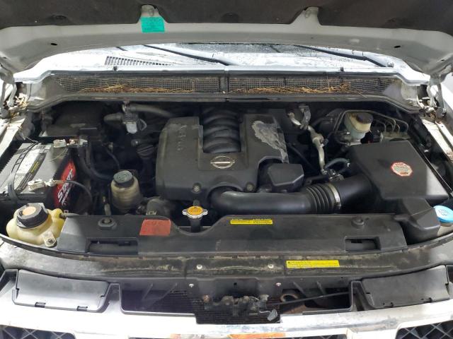 1N6AA06B85N521114 - 2005 NISSAN TITAN XE 银色 照片 11