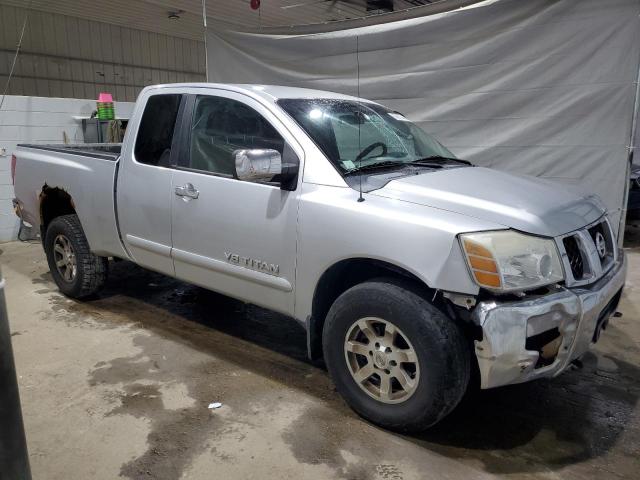 1N6AA06B85N521114 - 2005 NISSAN TITAN XE 银色 照片 4