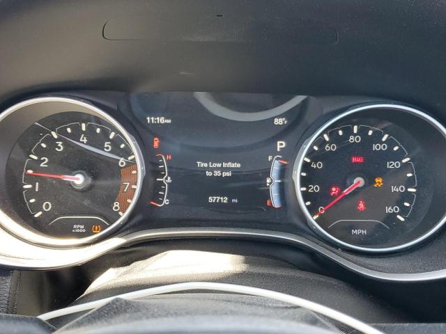 3C4NJDBB6JT116316 - 2018 JEEP COMPASS LATITUDE Srebrny zdjęcie 9