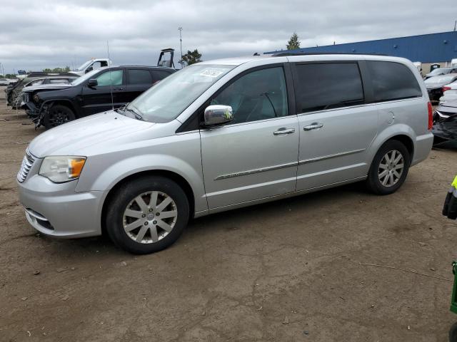 2C4RC1CG1CR135401 - 2012 CHRYSLER TOWN & COU TOURING L SILVER photo 1