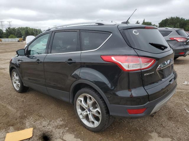1FMCU9JX1EUD06900 - 2014 FORD ESCAPE TITANIUM შავი ფოტო 2