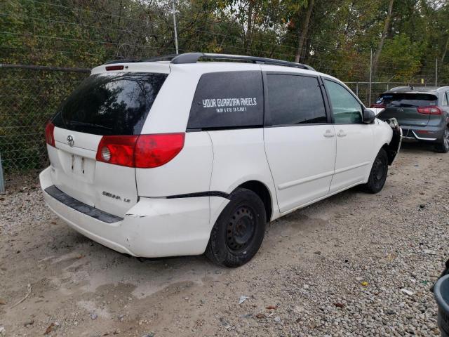 5TDZK23C87S094574 - 2007 TOYOTA SIENNA CE WHITE photo 3