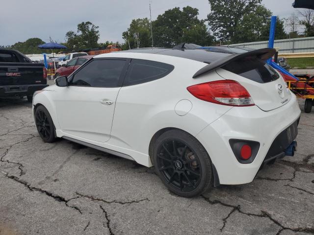 KMHTC6AE7GU275848 - 2016 HYUNDAI VELOSTER TURBO WHITE photo 2