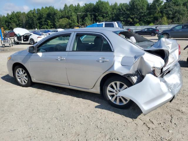 2T1BU4EE2AC366851 - 2010 TOYOTA COROLLA BASE Argent photo 2