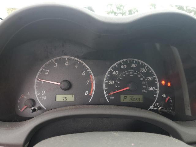 2T1BU4EE2AC366851 - 2010 TOYOTA COROLLA BASE Argent photo 9