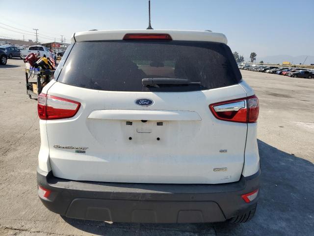 MAJ3S2GE1KC251931 - 2019 FORD ECOSPORT SE WHITE photo 6