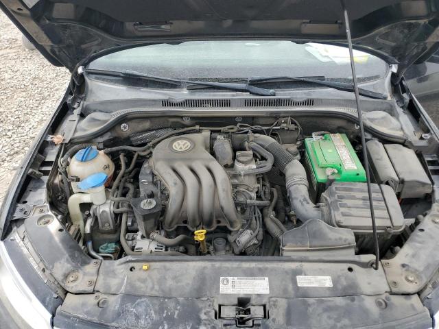 3VW2K7AJ2FM349733 - 2015 VOLKSWAGEN JETTA BASE BLACK photo 11