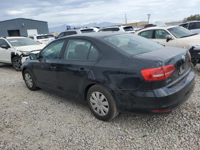 3VW2K7AJ2FM349733 - 2015 VOLKSWAGEN JETTA BASE BLACK photo 2