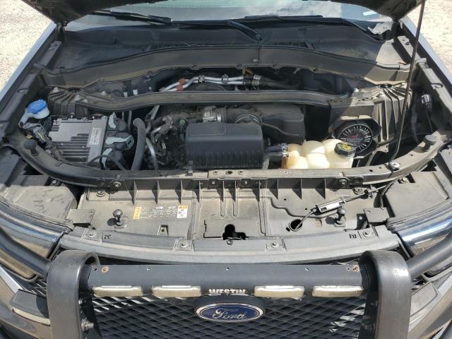 1FM5K8AB1LGA41985 - 2020 FORD EXPLORER POLICE INTERCEPTOR GRAY photo 12