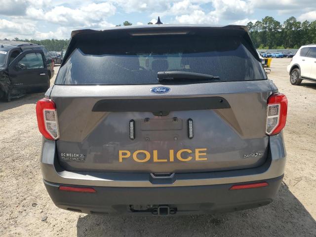 1FM5K8AB1LGA41985 - 2020 FORD EXPLORER POLICE INTERCEPTOR GRAY photo 6