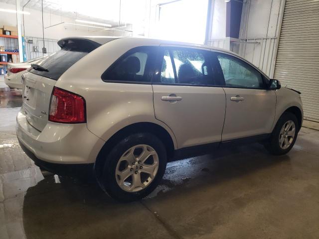 2FMDK3JCXDBB86720 - 2013 FORD EDGE SEL SILVER photo 3