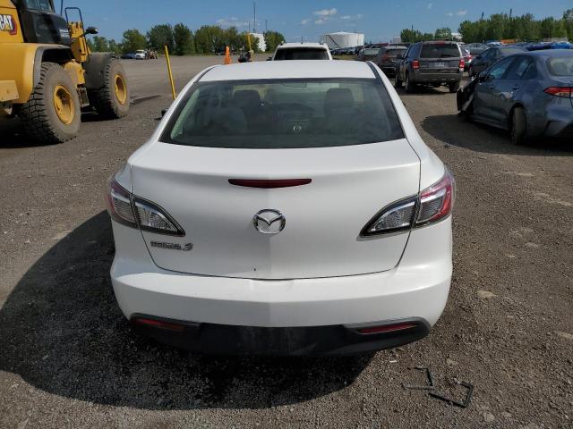 JM1BL1UF4B1396242 - 2011 MAZDA 3 I WHITE photo 6