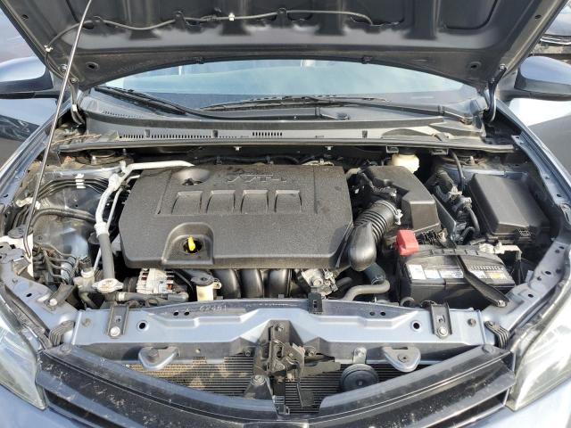2T1BURHE9JC034298 - 2018 TOYOTA COROLLA L ნაცრისფერი ფოტო 11