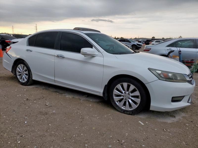 1HGCR2F80EA092337 - 2014 HONDA ACCORD EXL თეთრი ფოტო 4