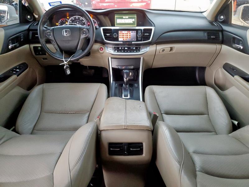 1HGCR2F80EA092337 - 2014 HONDA ACCORD EXL თეთრი ფოტო 8