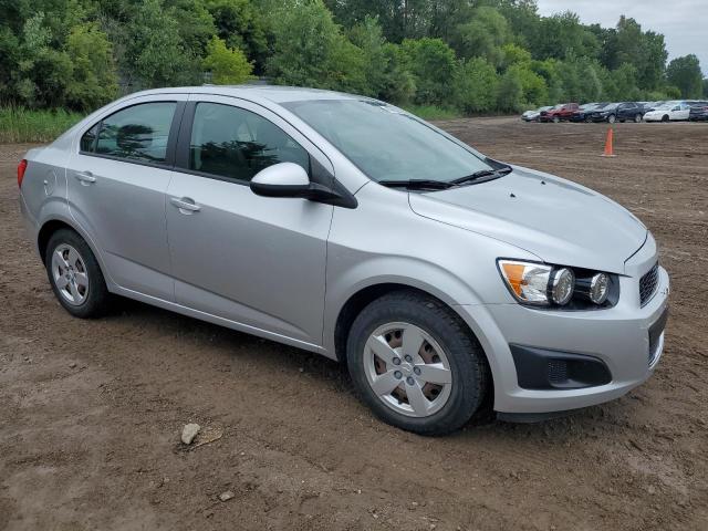1G1JA5SH1E4197657 - 2014 CHEVROLET SONIC LS SILVER photo 4