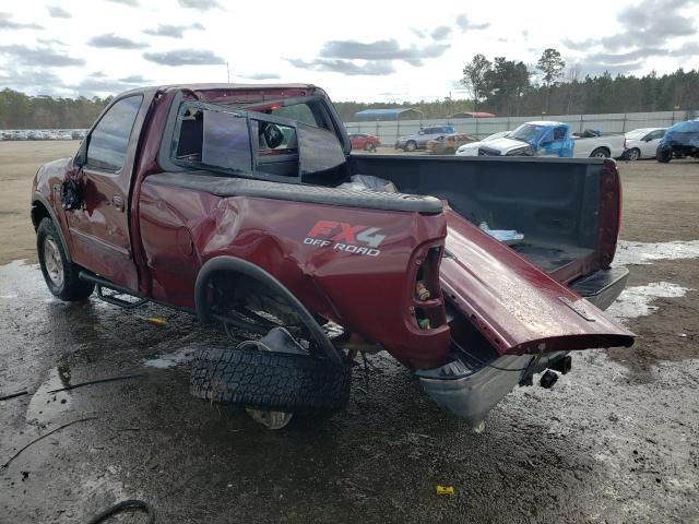 1FTRF18L23NB00005 - 2003 FORD F150 BURGUNDY photo 3