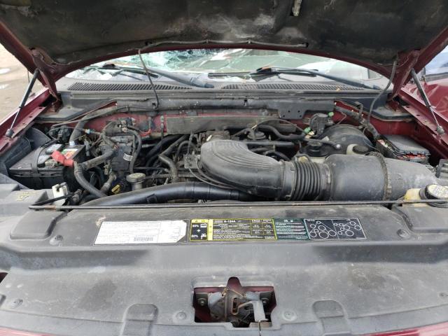 1FTRF18L23NB00005 - 2003 FORD F150 BURGUNDY photo 7