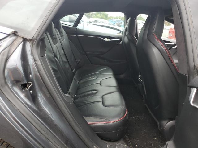 5YJSA1S13EFP52303 - 2014 TESLA MODEL S Մոխրագույն լուսանկար 10