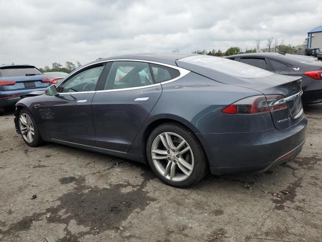 5YJSA1S13EFP52303 - 2014 TESLA MODEL S Մոխրագույն լուսանկար 2