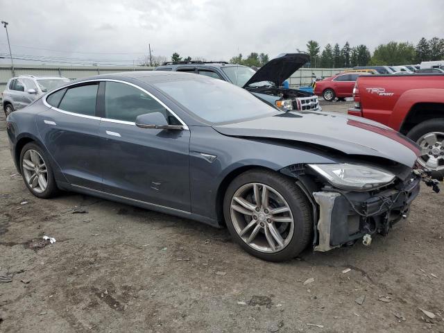 5YJSA1S13EFP52303 - 2014 TESLA MODEL S Մոխրագույն լուսանկար 4