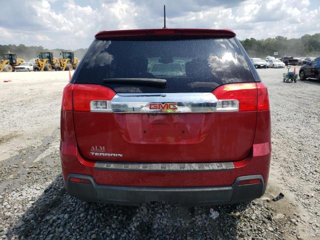 2GKALMEK1F6174290 - 2015 GMC TERRAIN SLE RED photo 6