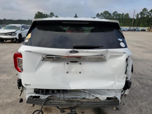 1FMSK7BH7MGA22391 - 2021 FORD EXPLORER WHITE photo 6