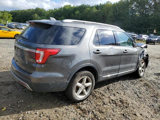 1FM5K8D83GGB08057 - 2016 FORD EXPLORER XLT GRAY photo 3