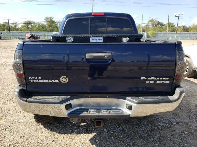5TFJU4GN1DX036682 - 2013 TOYOTA TACOMA DOUBLE CAB PRERUNNER BLUE photo 6