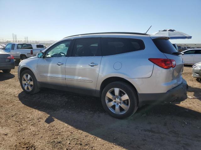 1GNKVLED1BJ391011 - 2011 CHEVROLET TRAVERSE LTZ SILVER photo 2