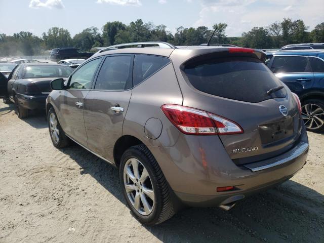 JN8AZ1MWXEW503736 - 2014 NISSAN MURANO S BEIGE photo 2