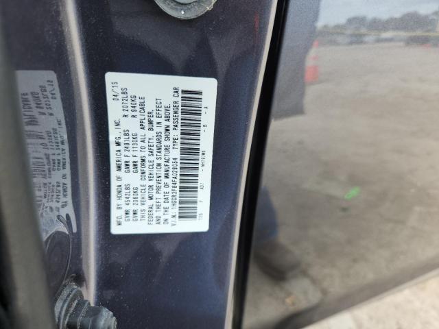 1HGCR3F84FA029054 - 2015 HONDA ACCORD EXL GRAY photo 12