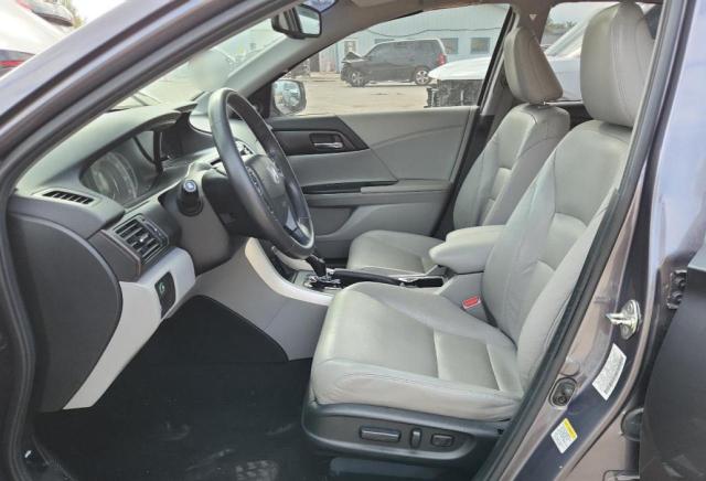 1HGCR3F84FA029054 - 2015 HONDA ACCORD EXL GRAY photo 7