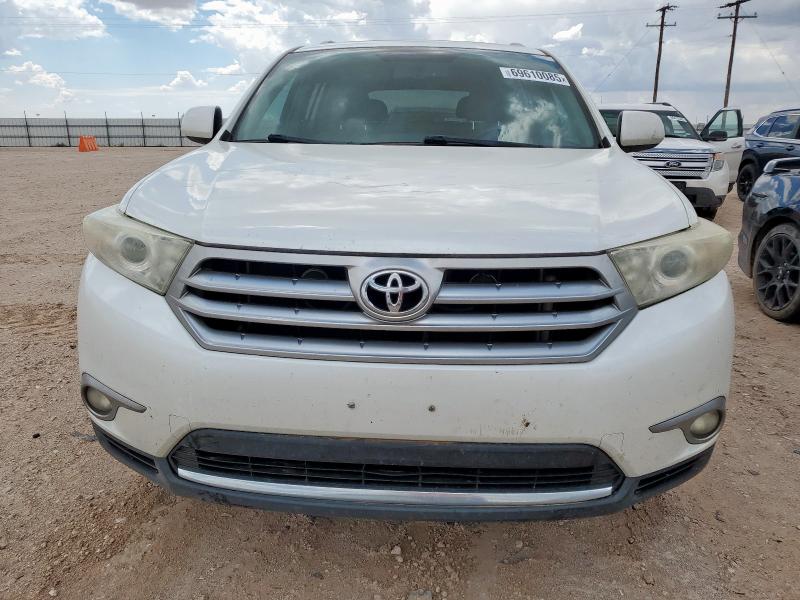 5TDZK3EH6BS044005 - 2011 TOYOTA HIGHLANDER BASE Blanco foto 5