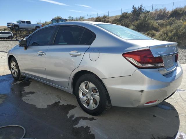 19XFB2F57FE065219 - 2015 HONDA CIVIC LX SILVER photo 2