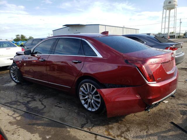 1G6KD5RSXHU143298 - 2017 CADILLAC CT6 LUXURY RED photo 2