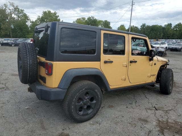 1C4HJWFG6EL246595 - 2014 JEEP WRANGLER RUBICON TAN photo 3