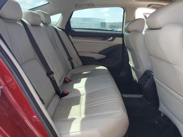1HGCV1F58NA041339 - 2022 HONDA ACCORD EXL RED photo 10